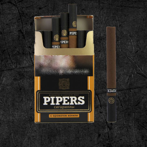 Сигариллы Pipers с ароматом Ванили